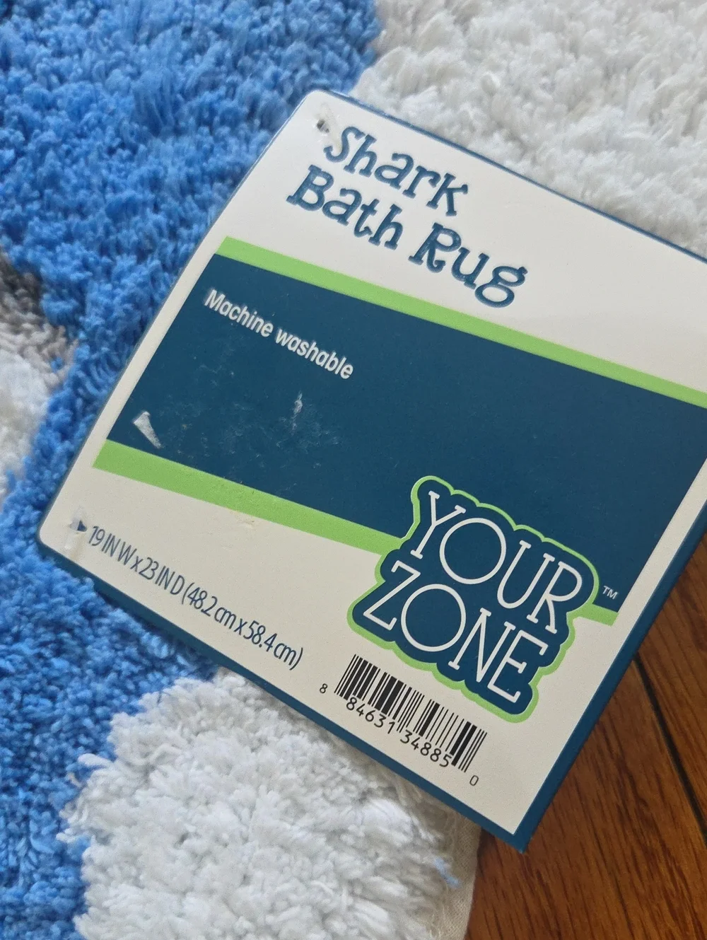 2/$15 NWT Small Shark Bathroom Rug